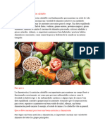 La Alimentación y Nutrición Saludable: para Que Es