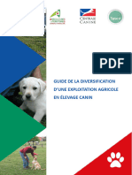 Guide Diversification Elevage Canin