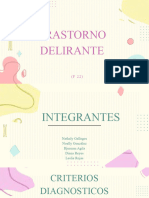 Trastorno Delirante