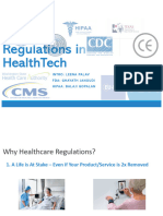 Healthcare Regulation & Policy - Session Deck (1 of 2)