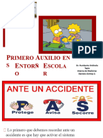 CLASE PRIMEROS AUXILIOS