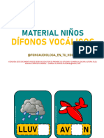 Producto 16. Dífonos Vocálicos