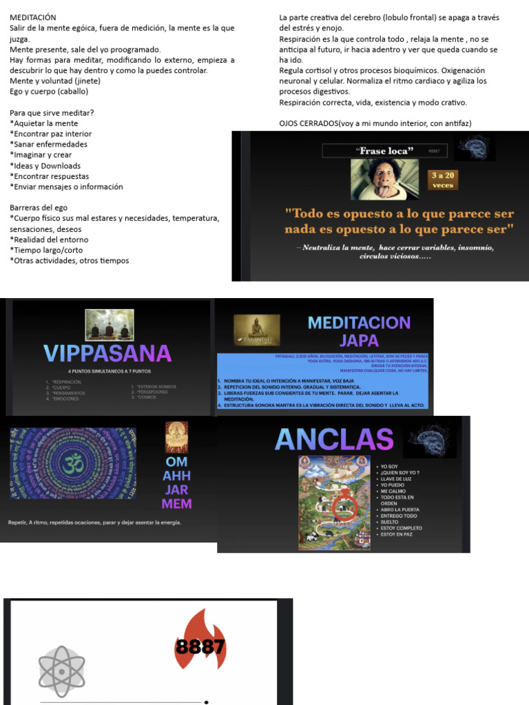 Beneficios de la Meditación | PDF