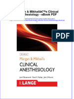 Download ebook Morgan Mikhails Clinical Anesthesiology Pdf full chapter pdf