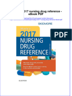 Download ebook Mosbys 2017 Nursing Drug Reference Pdf full chapter pdf