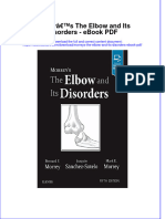Download ebook Morreys The Elbow And Its Disorders Pdf full chapter pdf