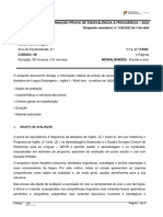 Inf. Prova Ingl S 06 PEF 6 2023