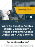 Tarea 1 - Masterclass Tu Canal de Ventas Digital