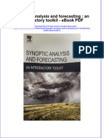 Download ebook Synoptic Analysis And Forecasting An Introductory Toolkit 2 full chapter pdf