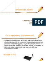 Prezentacja Systemy Przywoławcze, Falcerki