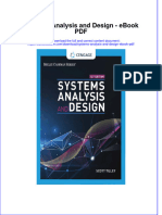 Download ebook Systems Analysis And Design Pdf full chapter pdf