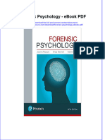 Download ebook Forensic Psychology Pdf full chapter pdf