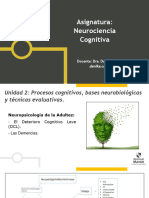 Taller 7 - Neuropsicología Adulto y Adulto Mayor - DCL - DEMENCIAS 2023