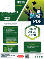 Afiche de Licenciatura