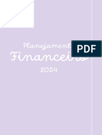Planner FinanceiroLilás