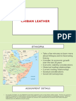 Chiban Leather - Considerations