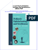 Download ebook Taylor And Hoyts Pediatric Ophthalmology And Strabismus Pdf full chapter pdf