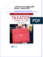 Download ebook Taxation Finance Act 2022 28Th Edition Pdf full chapter pdf