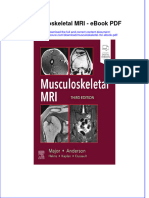 Ebook Musculoskeletal Mri PDF Full Chapter PDF
