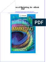 Ebook Foundations of Marketing 9E PDF Full Chapter PDF