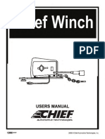Chief Winch Users Manual