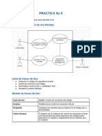 PRACTICA No 5 - Casos de Uso DevOps