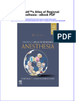 Ebook Browns Atlas of Regional Anesthesia PDF Full Chapter PDF