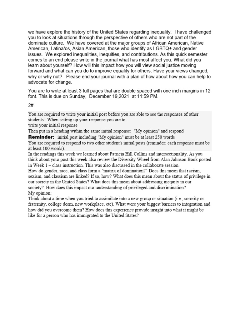 We Have Explore The History of The United States Regarding Inequality ...