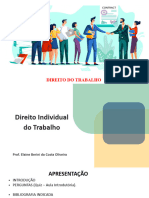 1.1 - AULA - Direito Do Trabalho (Evoluçao Histórica, Fontes Do Direito Do Trabalho)