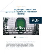 Faster, Higher, Stronger... Greener_ How sports events are joining the sustainability challenge