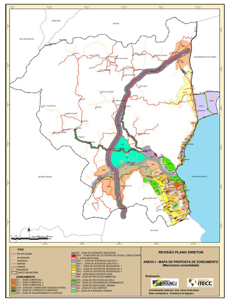 ANEXO I - Mapa de Proposta de Zoneamento | PDF
