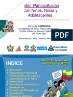 Taller Diagnostico - Política Pública de Infancia y Adolescencia