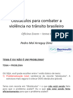 2024 TEMA  OFICINA ENEM BERNOULLI ObstÃ¡culos para combater a violÃªncia no trÃ¢nsito brasileiro (1)
