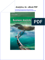 Download ebook Business Analytics 5E Pdf full chapter pdf