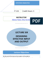 IT 221 - Lecture 6