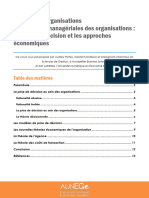 Theorie Des Organisations Chap 4 Lecon 4 Cours v3
