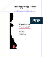 Ebook Business Law and Strategy PDF Full Chapter PDF