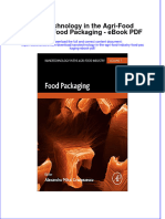 Download ebook Nanotechnology In The Agri Food Industry Food Packaging Pdf full chapter pdf