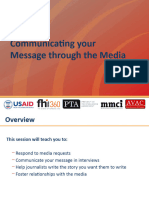 Chapter 9B Communicating Your Message Through The Media