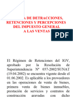 Sistema de Detracciones, Retenciones Y Percepciones Del Impuesto General A Las Ventas