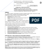 BLOQUE I Tp 1 Organización Concepto Caracteristicas Clasificación Elementos y Recursos