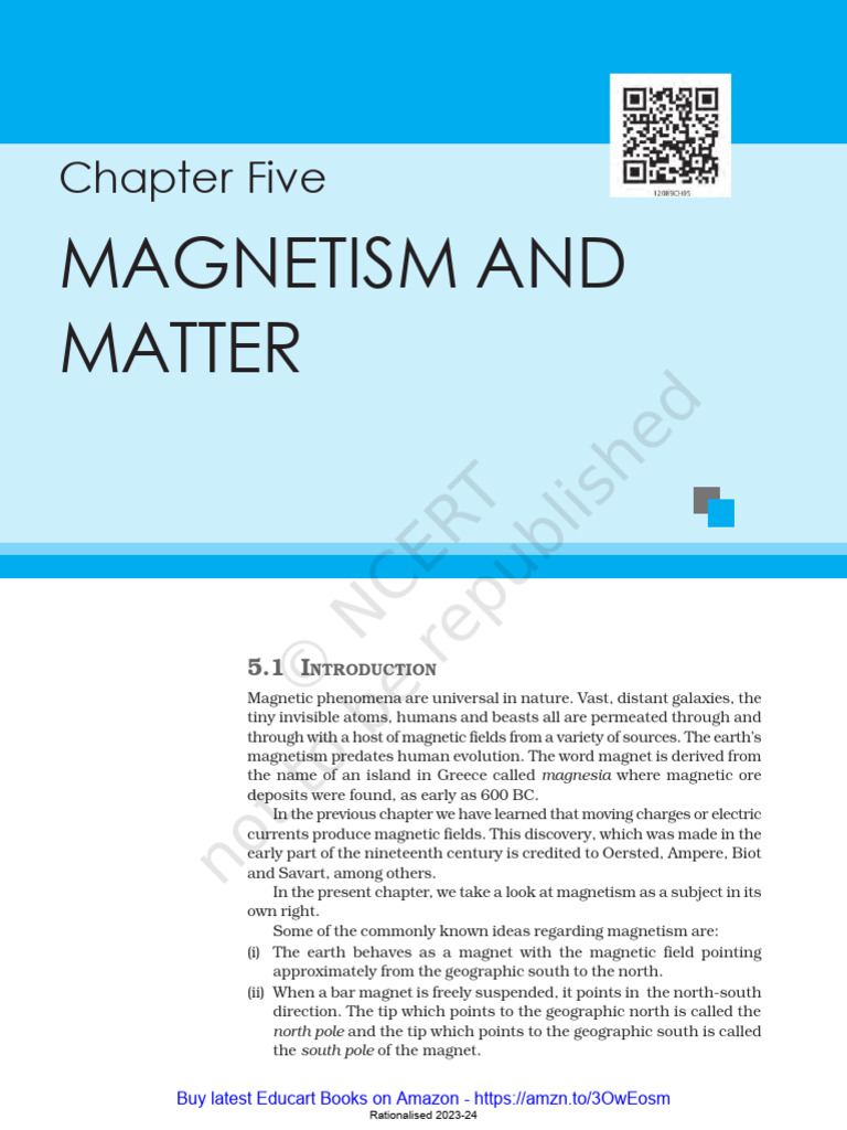 Understanding Magnetism and Matter | PDF | Magnetic Field | Ferromagnetism