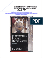 Ebook Fundamentals of Futures and Options Markets 9Th Edition Global Edition PDF Full Chapter PDF