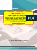 Resolução - (032 99194 - 8972) - Projeto Integrado – Cst Em Segurança No Trabalho