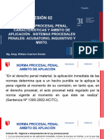 SESION 02 - La Norma Procesal Penal. Características y Ámbitos de Aplicación, Entre Otros -Derecho Procesal Penal I(1)