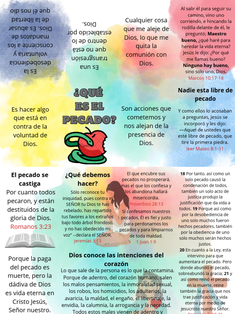 ¿Qué es el pecado? | PDF | Pecado | Creencia y doctrina cristiana