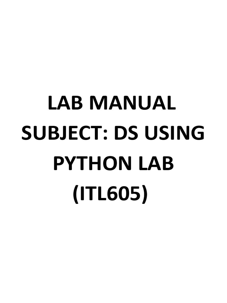 Dsl lab pdf statistical hypothesis testing statistics