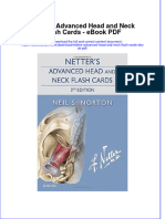 Download ebook Netters Advanced Head And Neck Flash Cards Pdf full chapter pdf