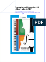 Ebook Calculus Concepts and Contexts 5Th Edition PDF Full Chapter PDF