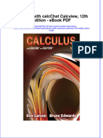 Ebook Calculus With Calcchat Calcview 12Th Edition PDF Full Chapter PDF